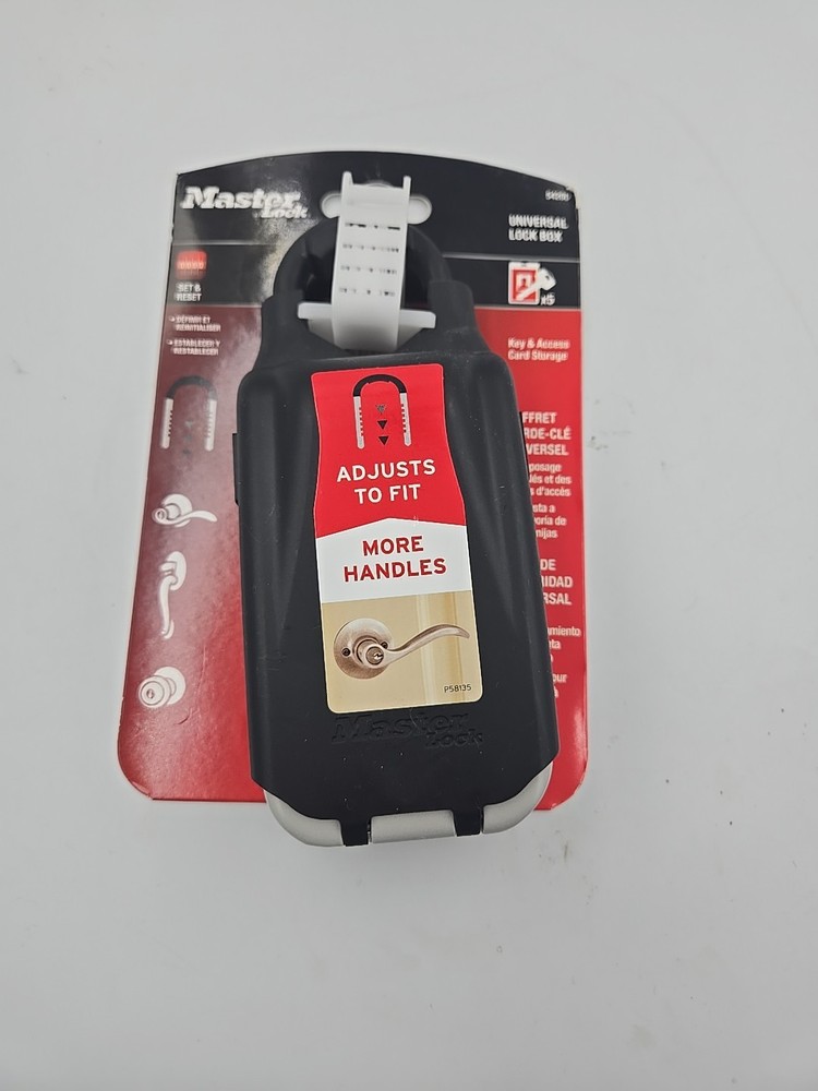 Master Lock 5420D Adjustable Black Lock Box - Brand New