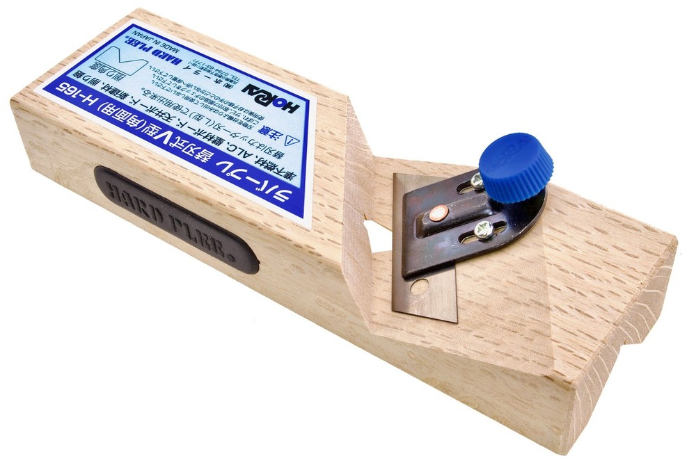 Horai H-165 Corner Plane Kanna V Shape Replaceable Blade Carpentry Hand Tool