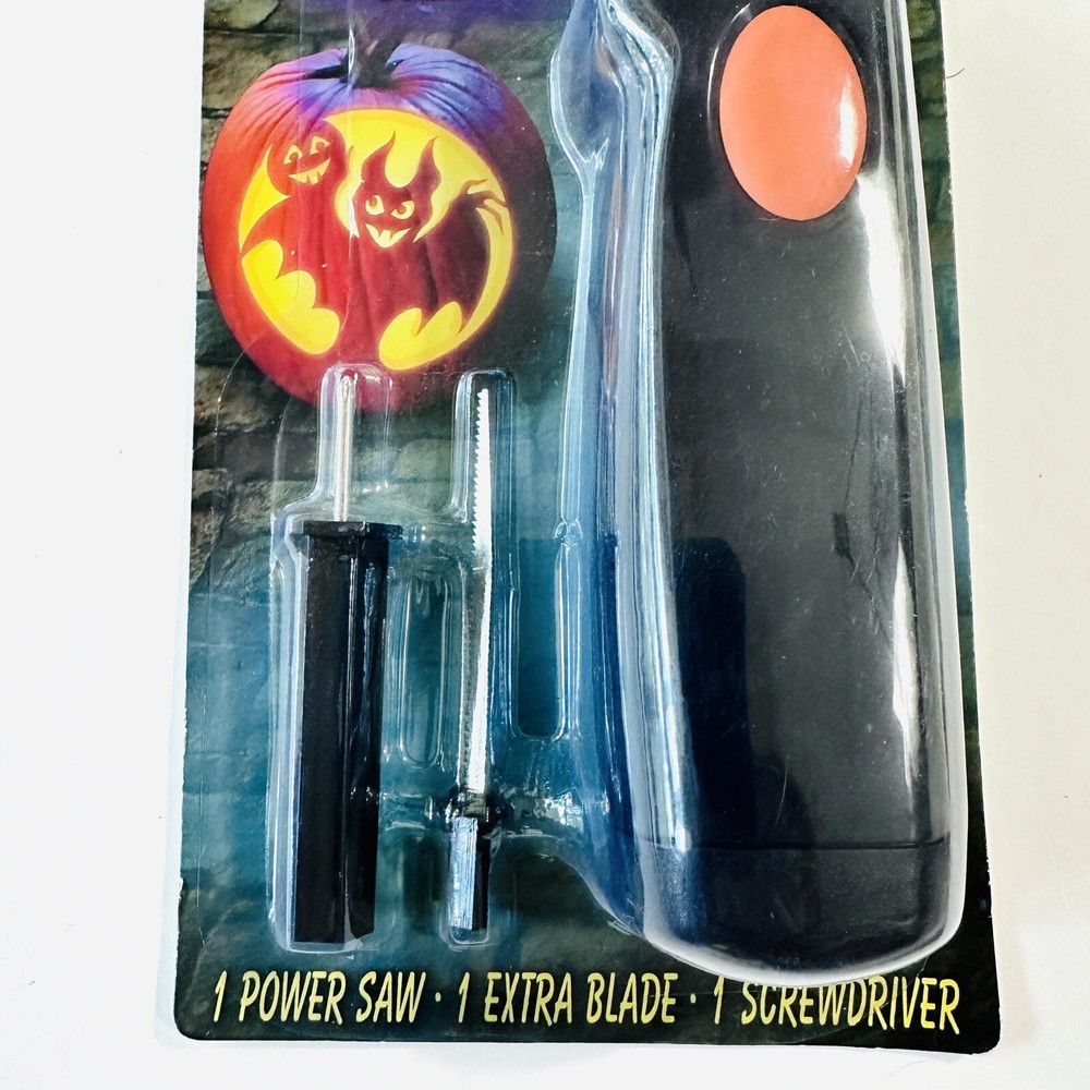 Pumpkin Master Halloweel Power Saw Tool Quick Easy Carving Jack O’ Lantern NIP