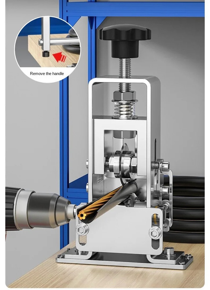 Wire Stripper Manual Wire Stripping Tool 1-25mm Cable Electric Peeling Machine