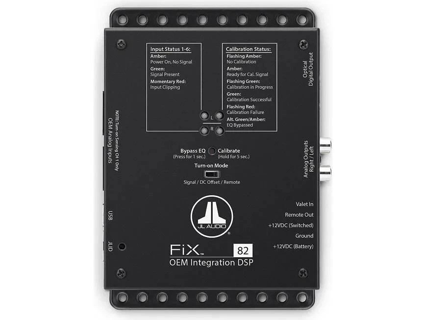 JL Audio FiX-82 Digital Signal Processor DSP for FACTORY INTEGRATION
