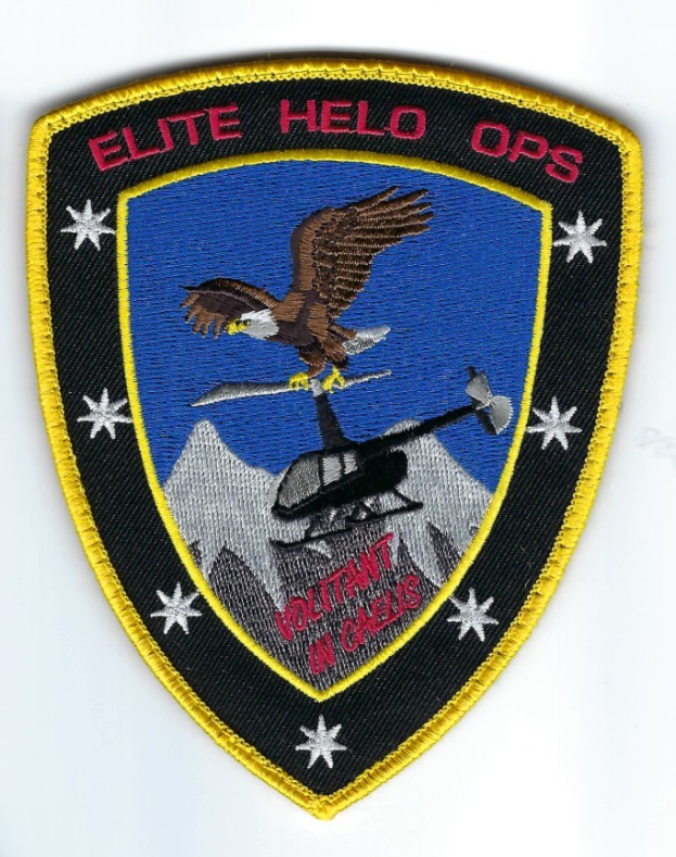 Elite Helo Ops Helicopter Eagle patch - VELCR0