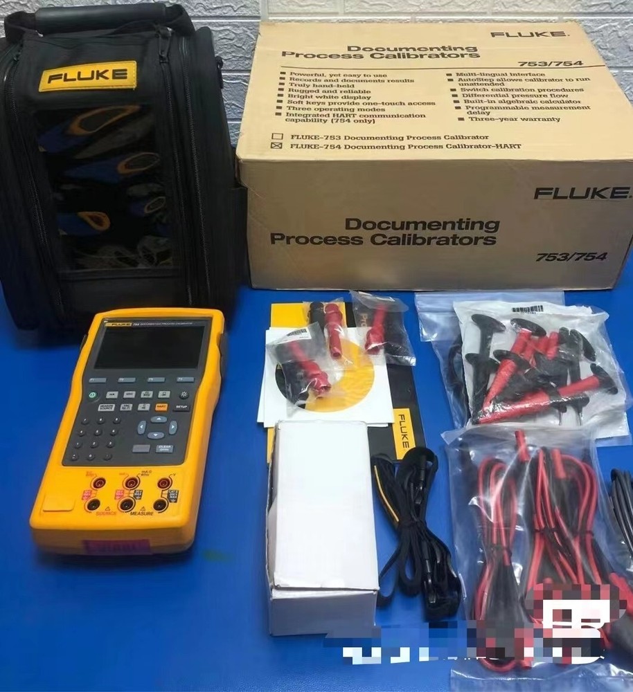 Fluke 754 HART NIST Calibrated Data Documenting Multifunction Process Calibrator