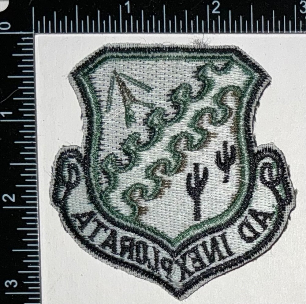 USAF US Air Force Flight Test Center Edwards AFB Base SUBDUED Patch