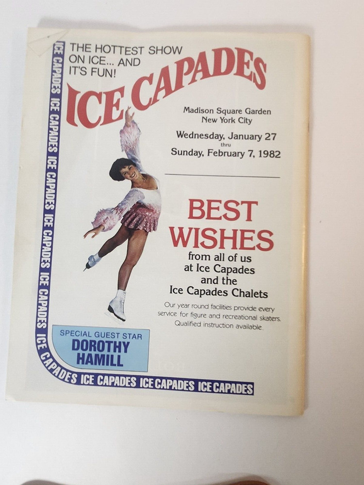 SUPERSKATES VIII 1981 Madison Square Garden program