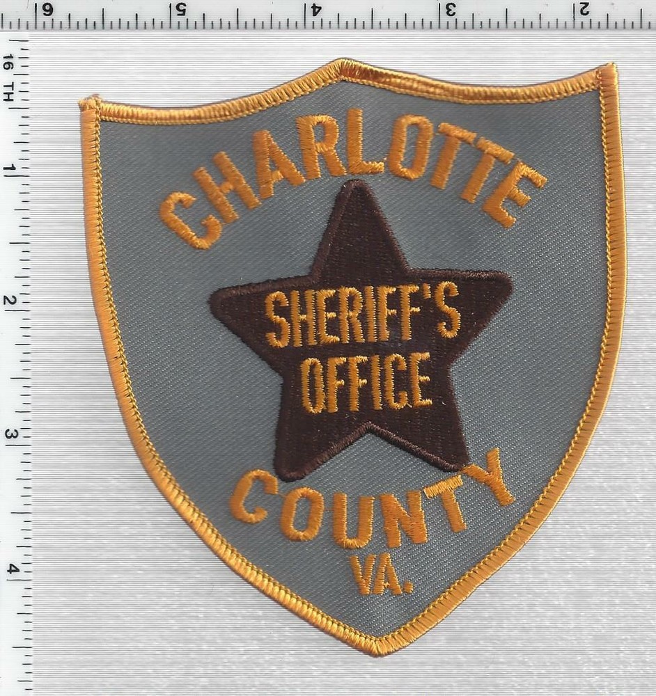 Charlotte County Sheriff (Virginia) 3rd Issue Shoulder Patch