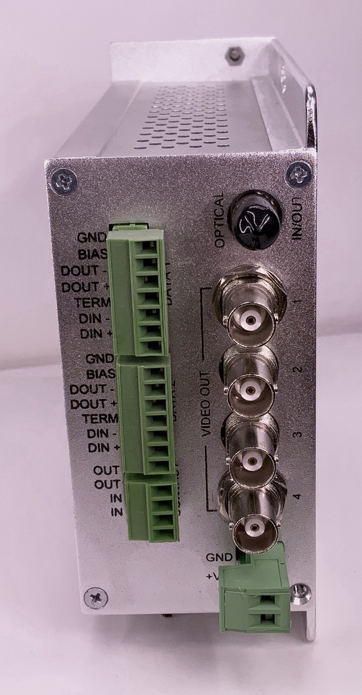 Comnet Communications FVR412 Digital Video Receiver with Data & Contact