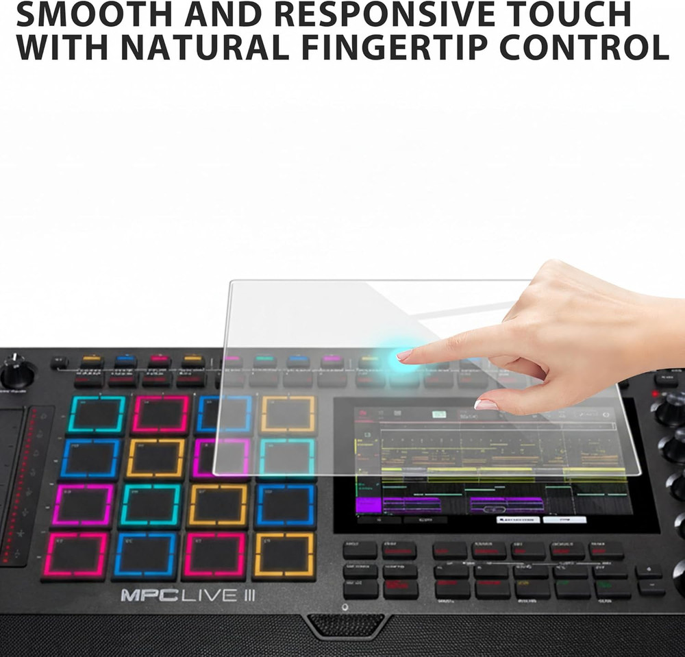 Audio Workstation 7 Inch Touch Screen Protector Compatible with MPC Live 3/MPC L