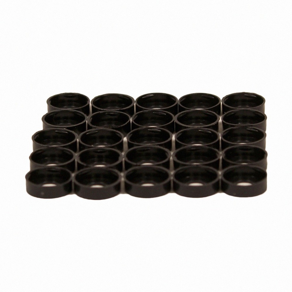 25 Pack Lot - M6 Rack Mount Cage Nuts & Screws w/Washers - Square Clips Server