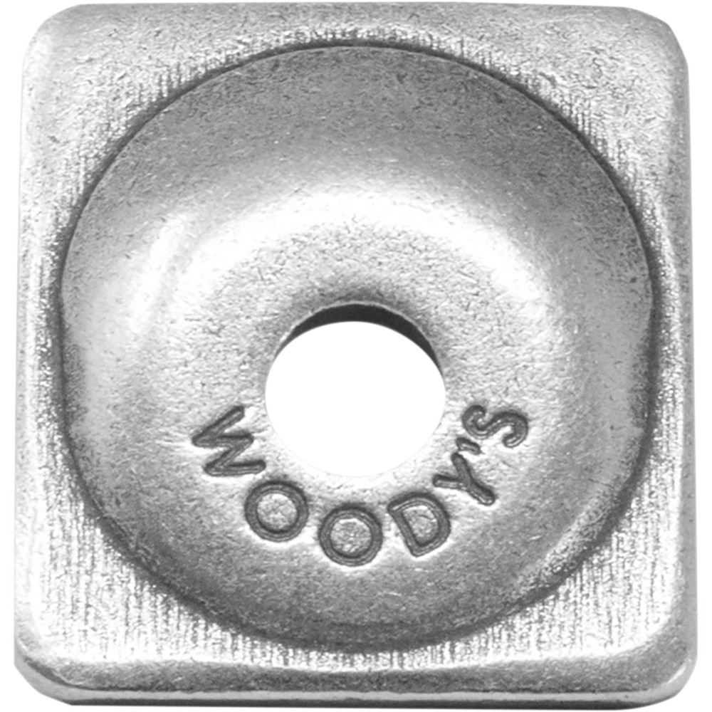 Woodys Angled Double Digger Support Plate Single Stud 5/16" - 96/Pack ANG-3775-B