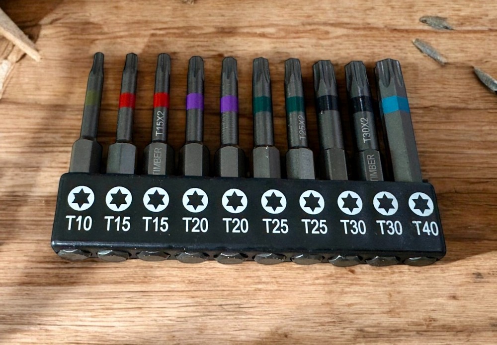 Big Timber Star Driver Bits 10 Pieces Part#BHT