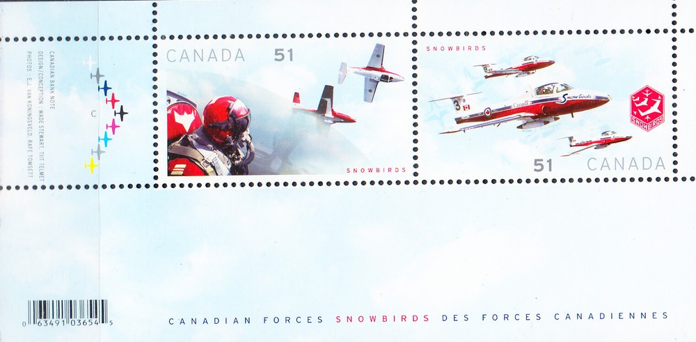 W CANADA 2159b AVIATION SNOWBIRDS