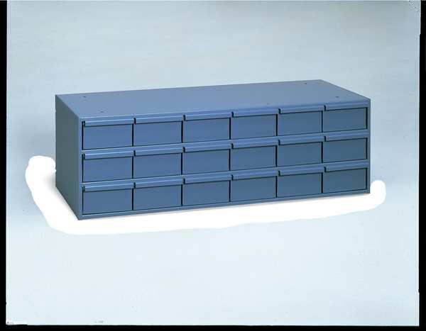 Durham Mfg 007-95 Drawer Bin Cabinet With Prime Cold Rolled Steel, 33 3/4 In W