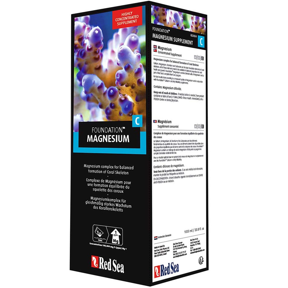 Red Sea Foundation ABC Supplements Complete Pro Pack Calcium Magnesium KH