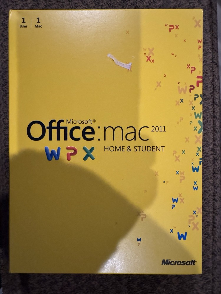 Microsoft Office for Mac Home and Student 2011 w/key