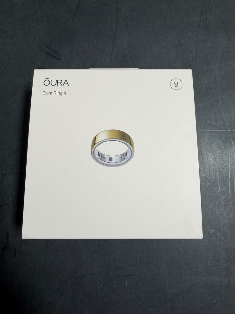 Oura Ring 4 Gold Size 9 New!!!