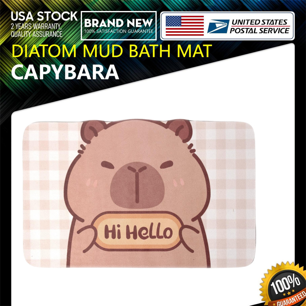 Absorbent Bath Mat Magic Rug, Quick Drying Mat Magic Bath Mat Non-Slip Floor