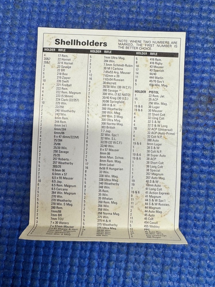 Lee Reloading Auto Prime Shell Holders 90198