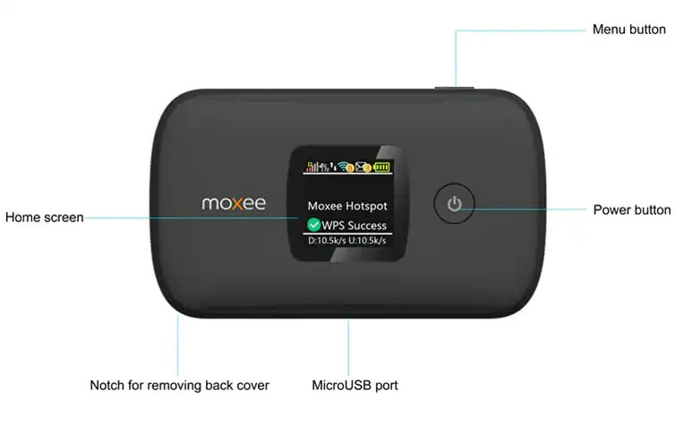 Open Box ** Moxee Mobile Hotspot (AT&T) K779HSDL