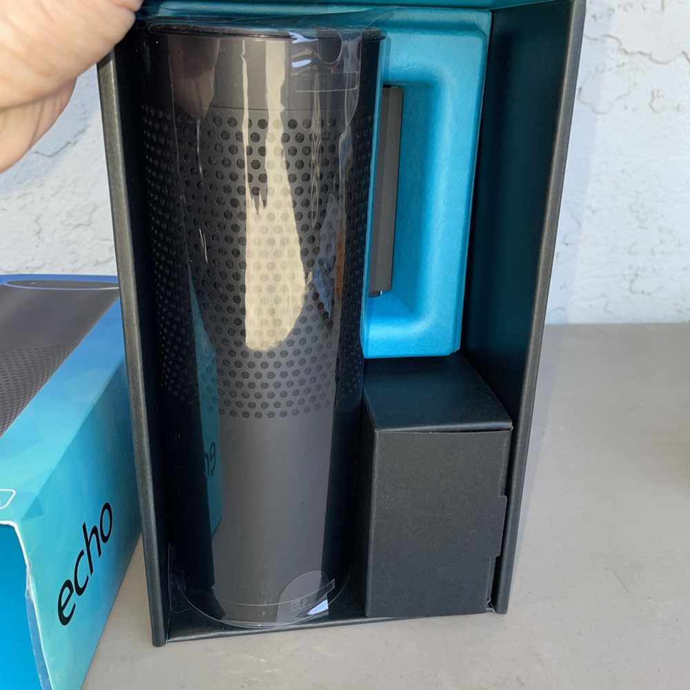 Amazon Echo Plus (1st Generation) Smart Speaker - Black w/box B053