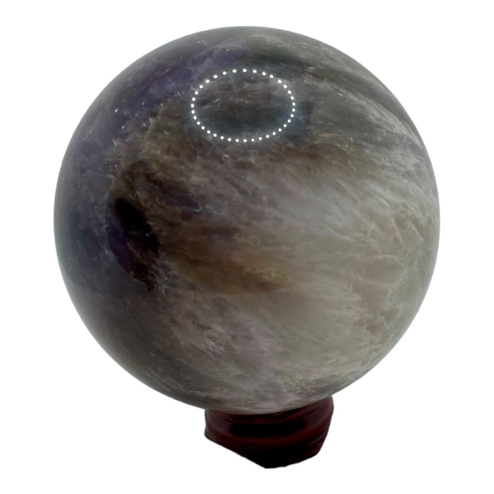 Dream Chevron Amethyst Large Sphere