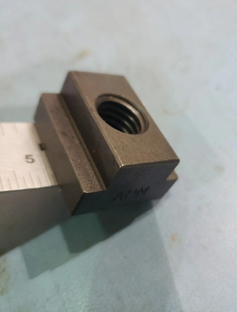 T-Nut Black Oxide 1/2-13 thread 5/8 table slot.