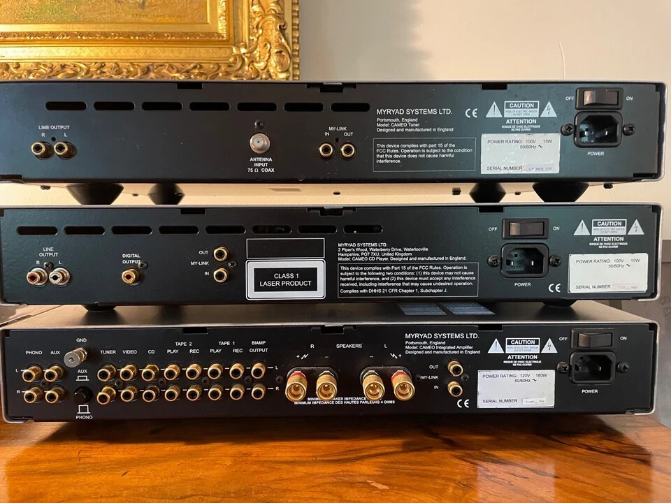 Myryad Cameo Stereo System. No remote control.