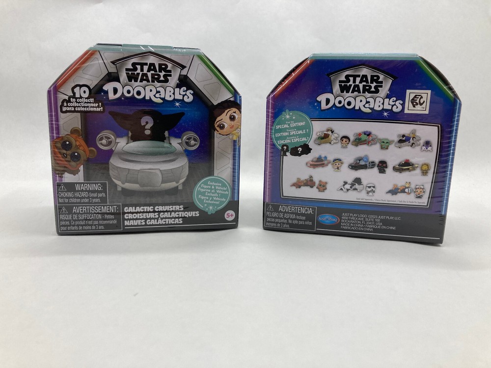 STAR WARS DOORABLES GALACTIC CRUISERS Wicket Collectible Figure - Disney