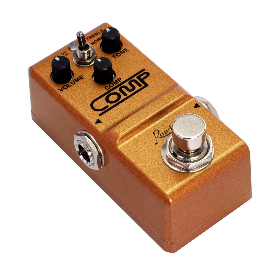 Rowin COMP NANO Series Compressor LN-333 Studio Grade Tones True Bypass CA
