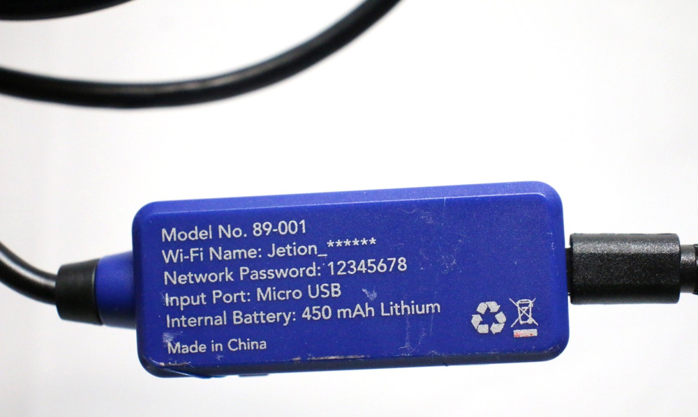 Duralast Wi-Fi Borescope model 89-001