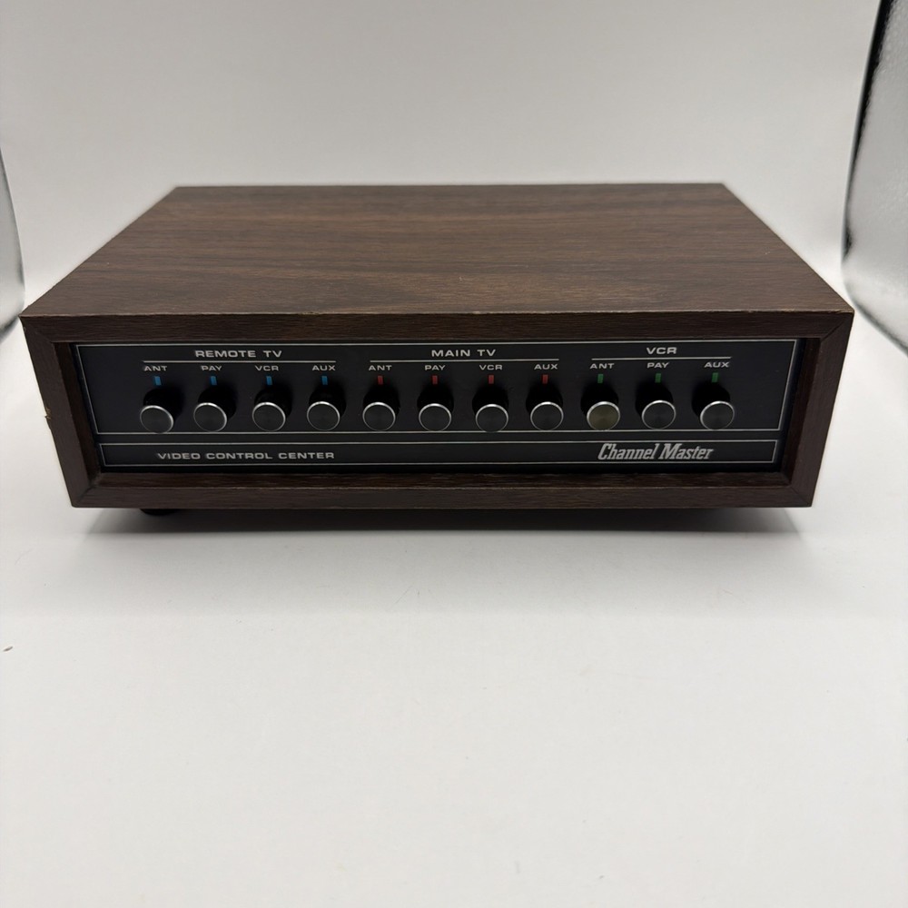 Vintage Channel Master Video Control Center - MODEL 0770