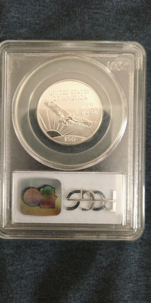 2003 1/2 ounce platinum Liberty coin
