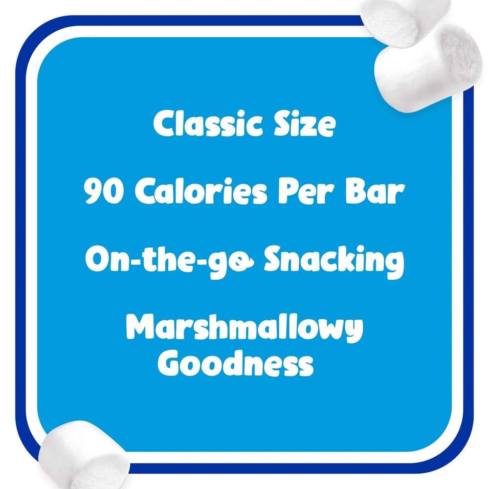 Original Chewy Crispy Marshmallow Squares Snacks