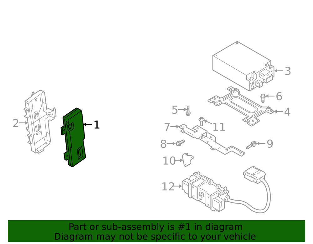 Genuine Audi Control Module 4KE-915-233-T