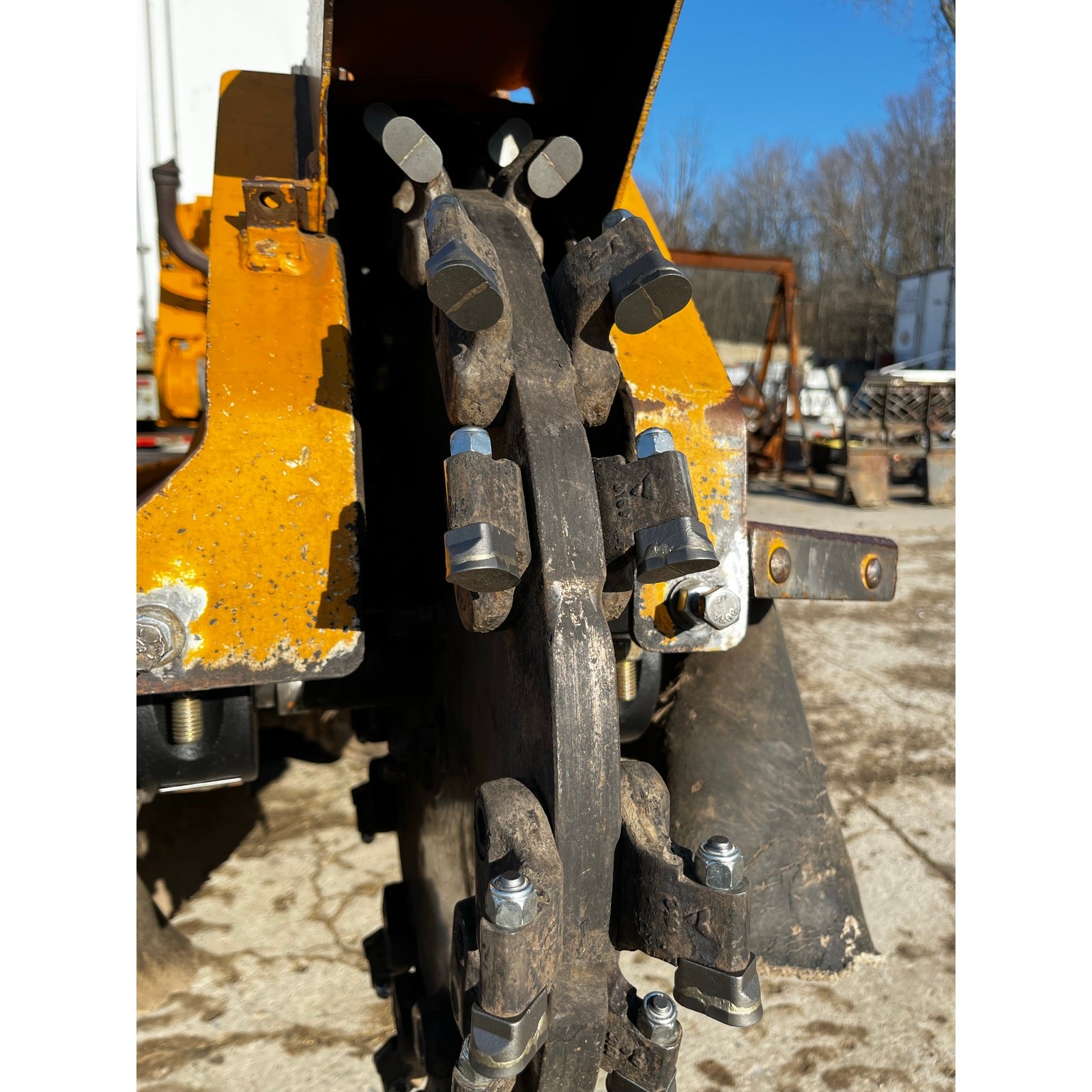 Carlton Model SP7015 Wheeled Stump Grinder Working Used