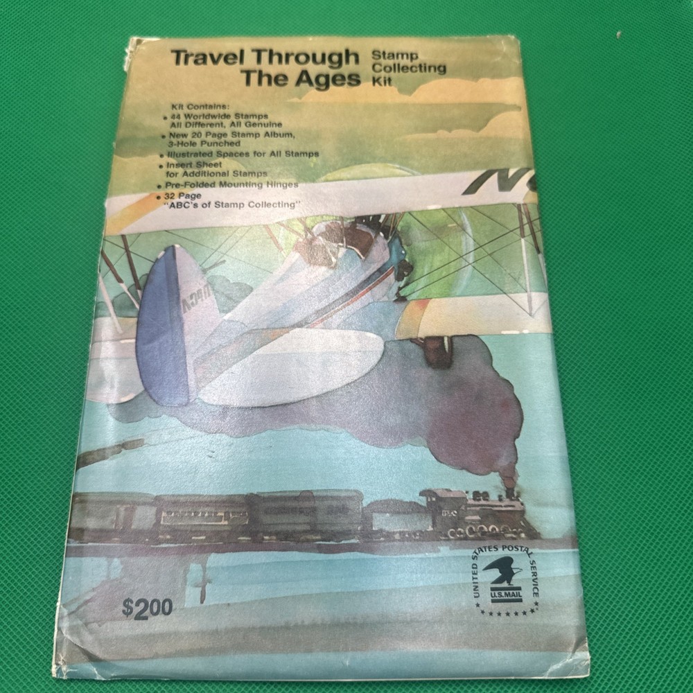 Travel Through the Ages Stamp Collecting Kit