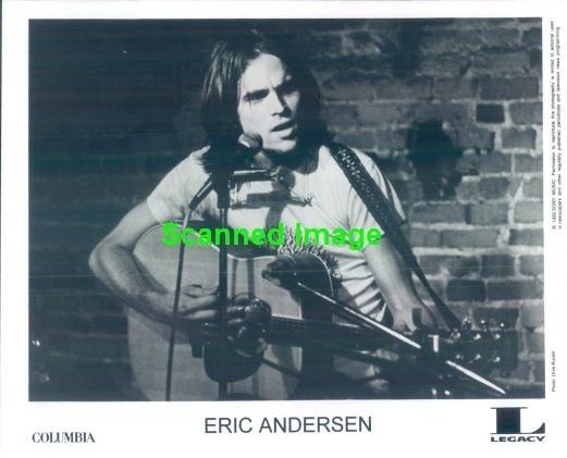 Press Photo: ERIC ANDERSEN 8x10 B&W