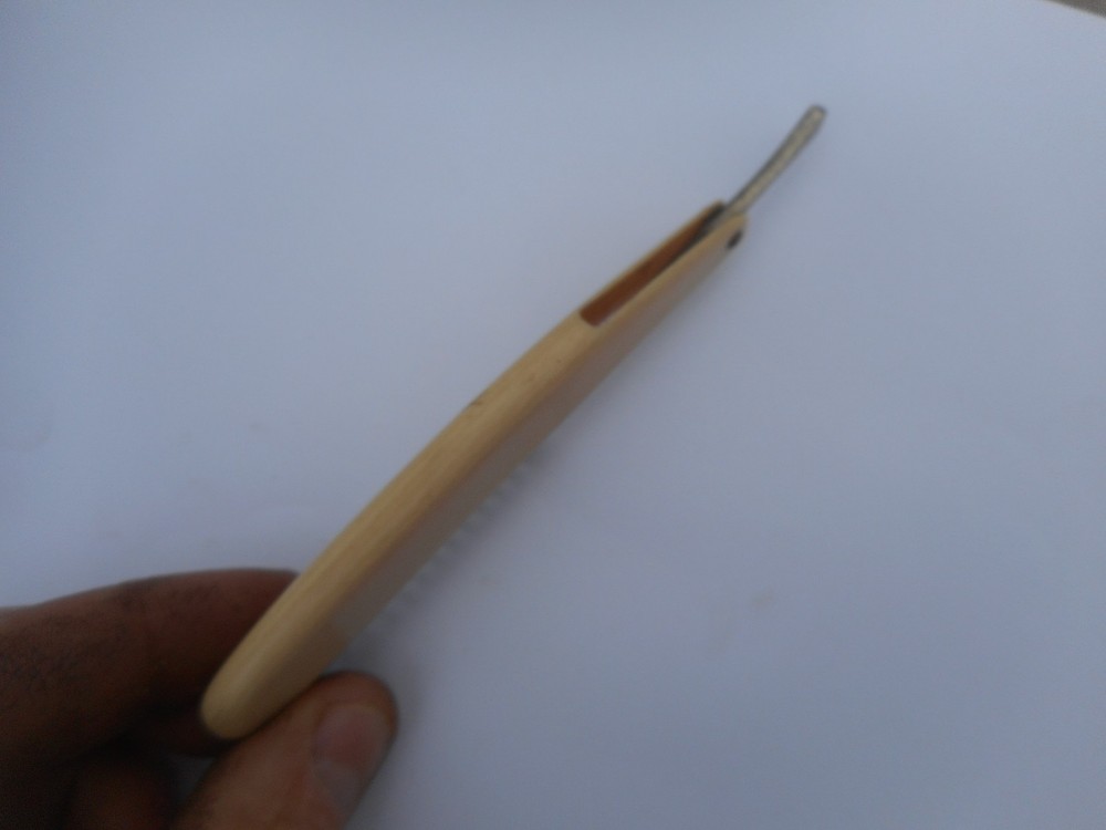 DURHAM DUPLEX BARBER'S THINNING SHAPING COMB RAZOR