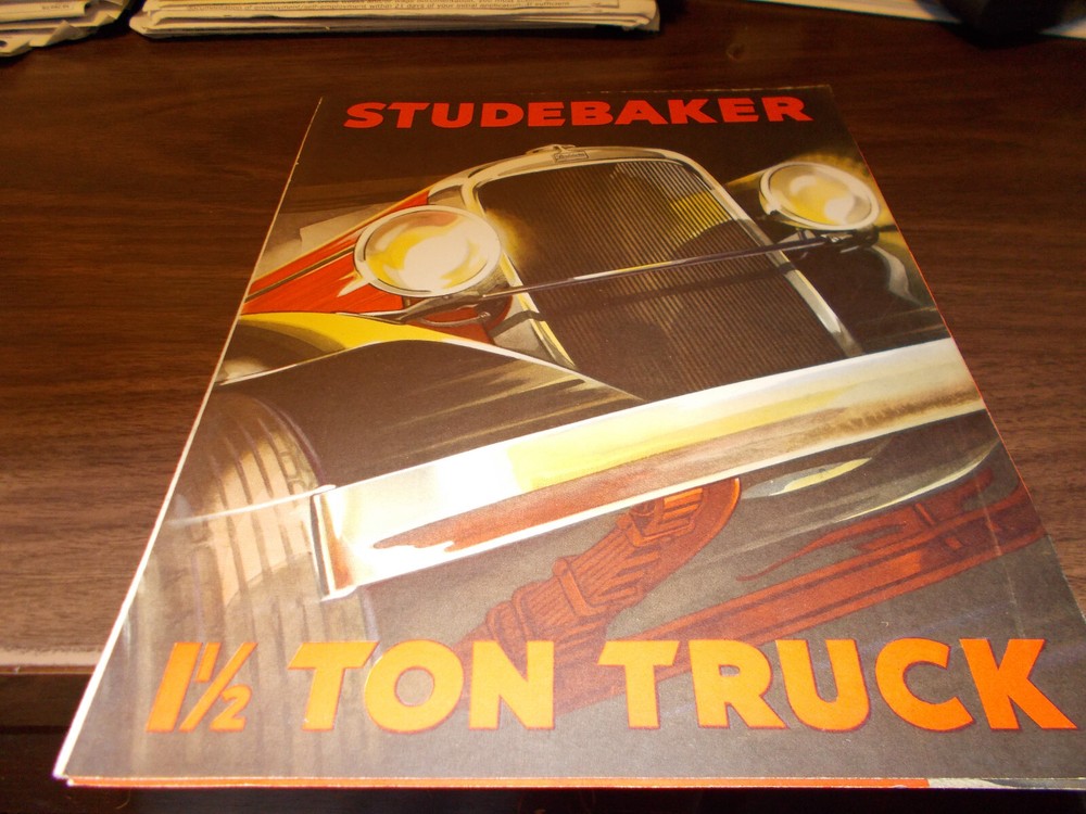 1932 Studebaker 1 1/2 ton Trucks Brochure