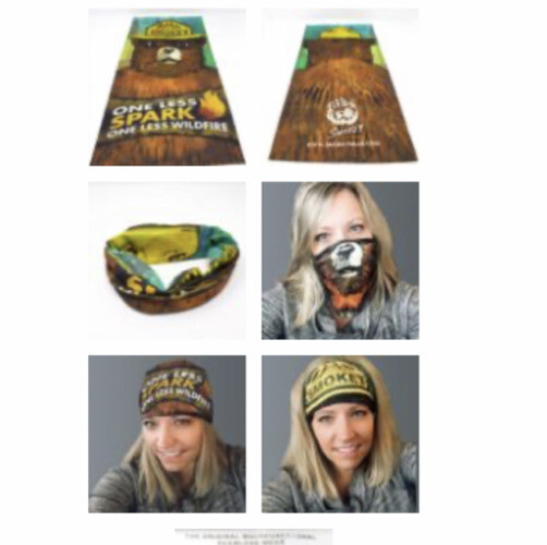 SMOKEY BEAR Facemask Lightweight gator
