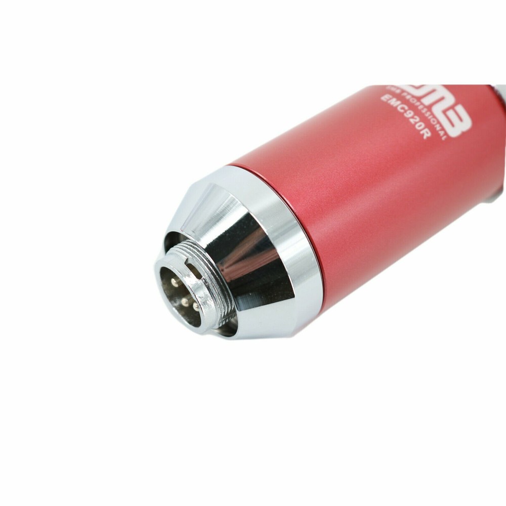 EMC920 Multi Pattern Recording Large Diaphragm Condenser Studio Microphone Red