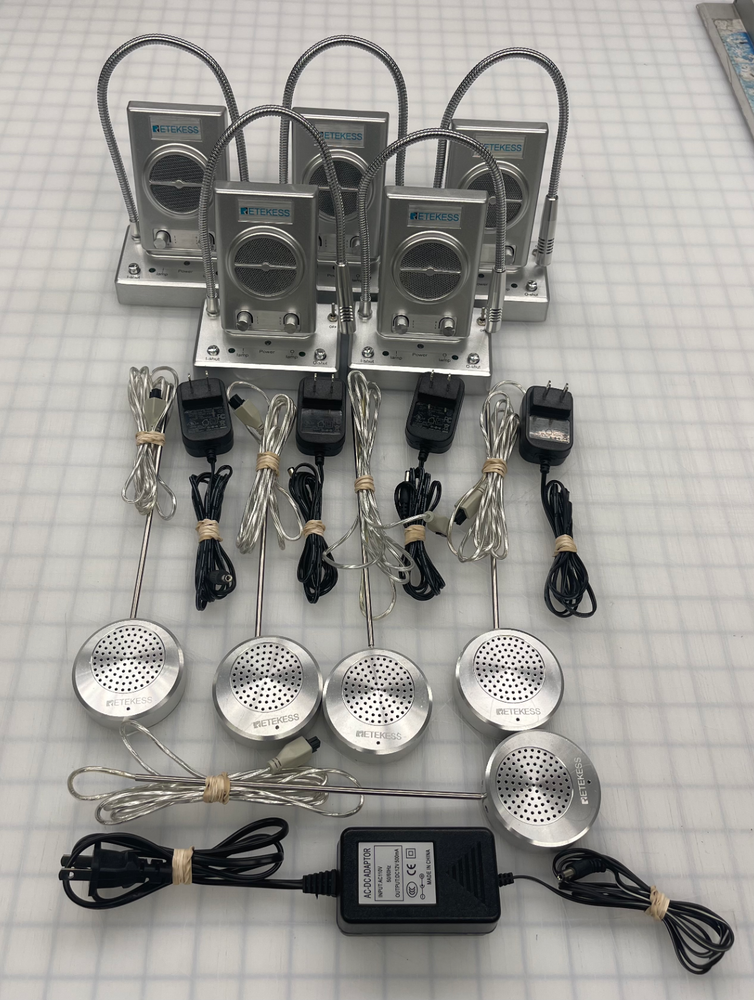 RETEKESS Wired Intercom System - 5 devices