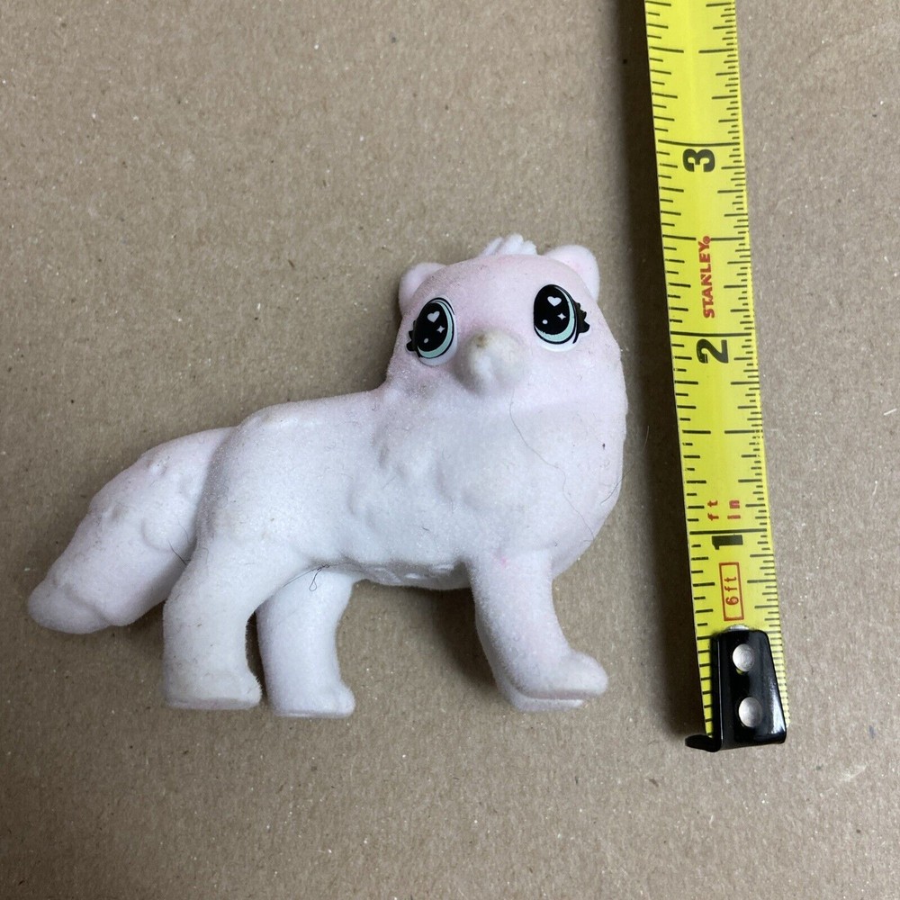Scribble Scrubbie Pets Arctic Igloo Felt Arctic Fox Replacement Figure