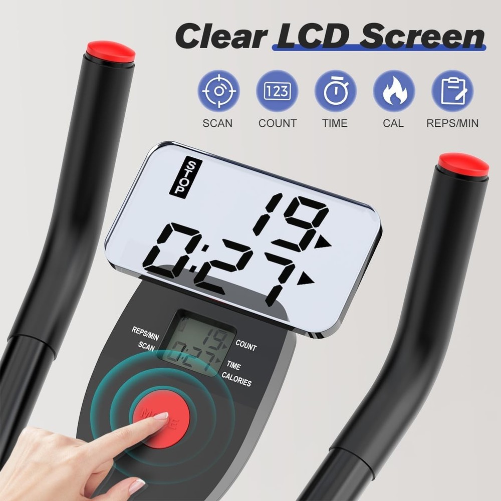 AB Workout Machine Adjustable Ab Trainer Machine Foldable Ab Cruncher Strength T