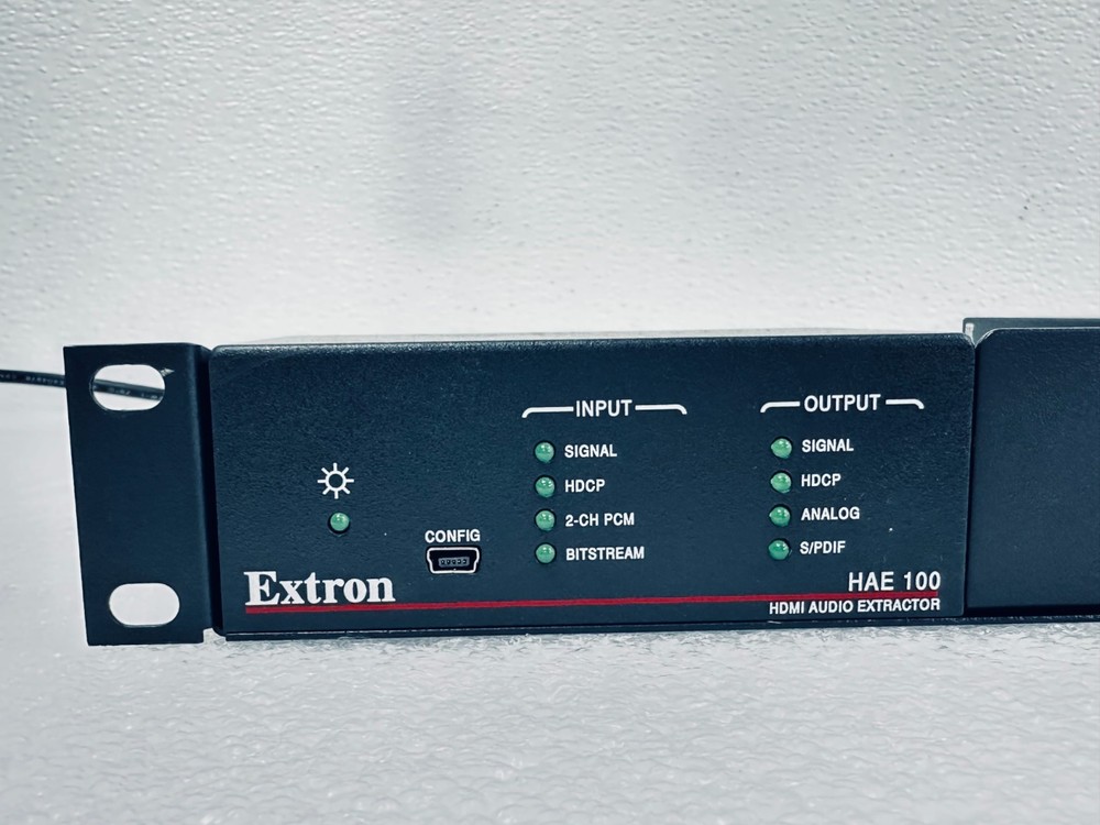 Extron IPCP 505 AV Automation Control Processor RS232 IR IO w HAE 100 & RACK 🚚