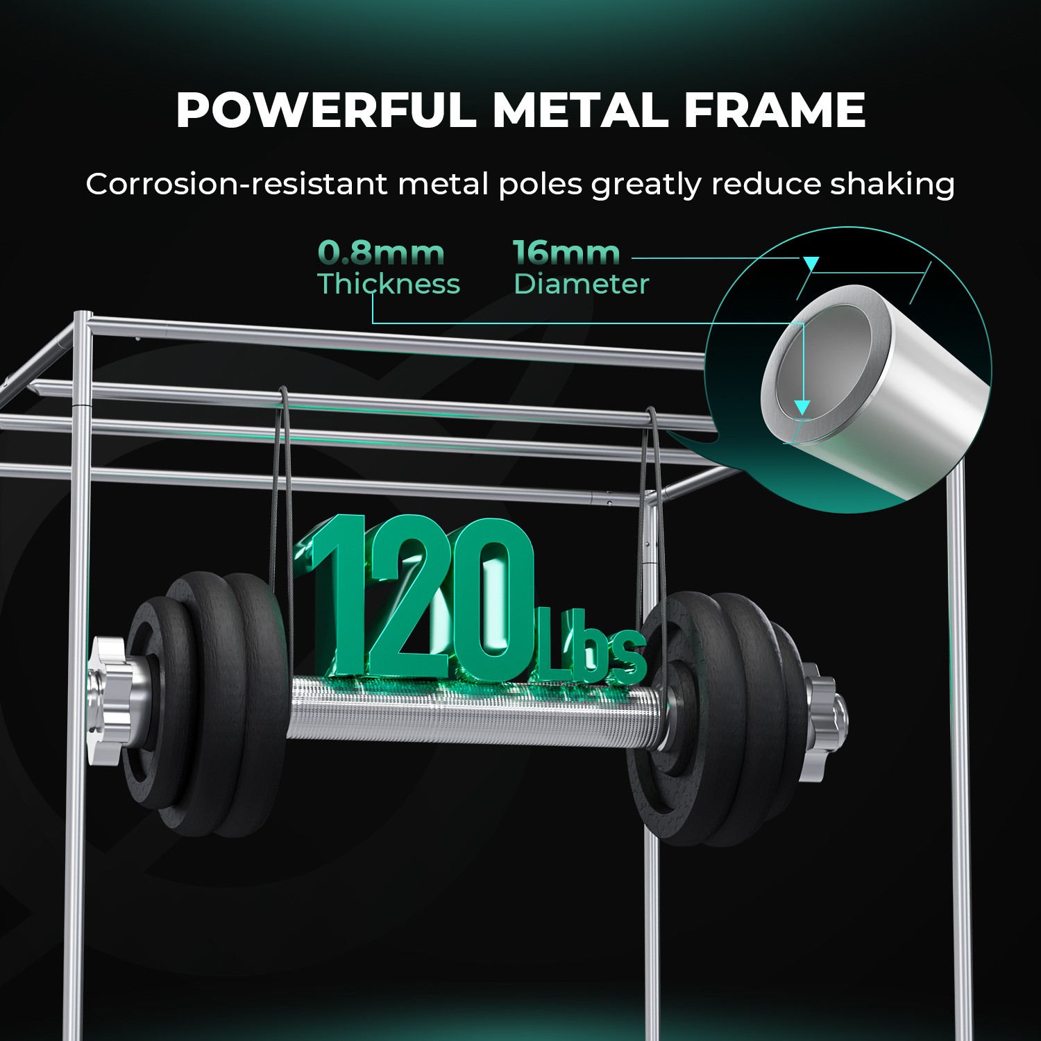 2026 Mars Hydro 48"X48"x80" Grow Tent+TS 600 100W LEDW/4" Fan Complete Grow Kit