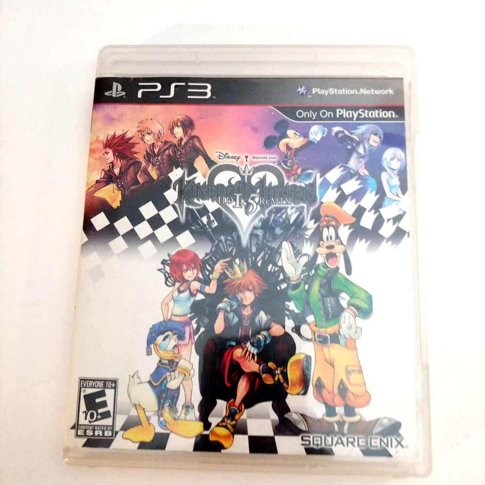 Kingdom Hearts HD 1.5 ReMIX PlayStation 3 PS3 Authentic Replacement Case Only