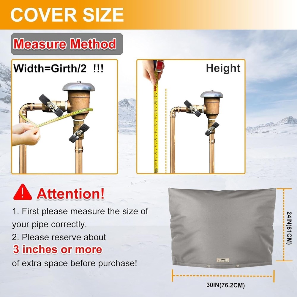 7-Layer Insulated Backflow Preventer Cover