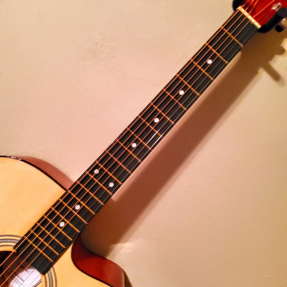🎸FAST SHIPPING!🎸Acoustic Guitar +Soft Case/Gig Bag +Strap +Extra Strings!