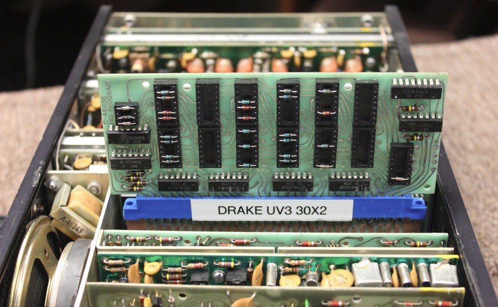 Drake UV-3 Transceiver Extender Board Pair Riser IN KIT FORM